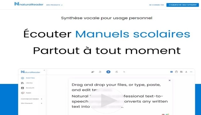 Naturalreader lire le texte a haute voix en ligne