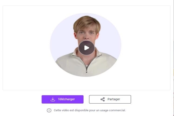 previsualisez la video generee avec le script ia