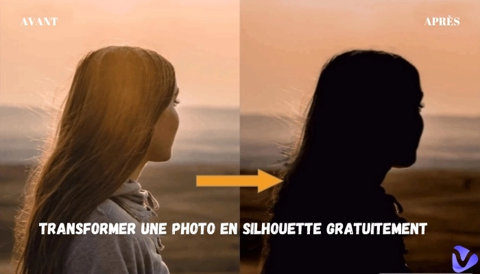 transformer une photo en silhouette gratuit