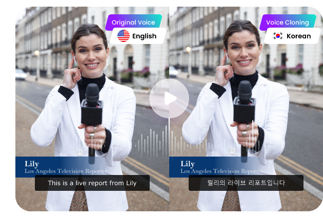 Doublage vidéo gratuit avec les voix originales